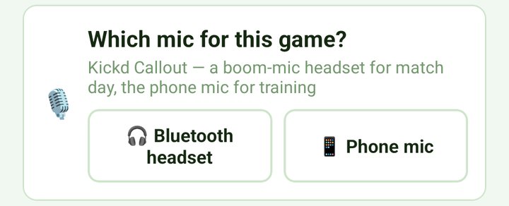 Home: Which mic for this game? Bluetooth headset or Phone mic